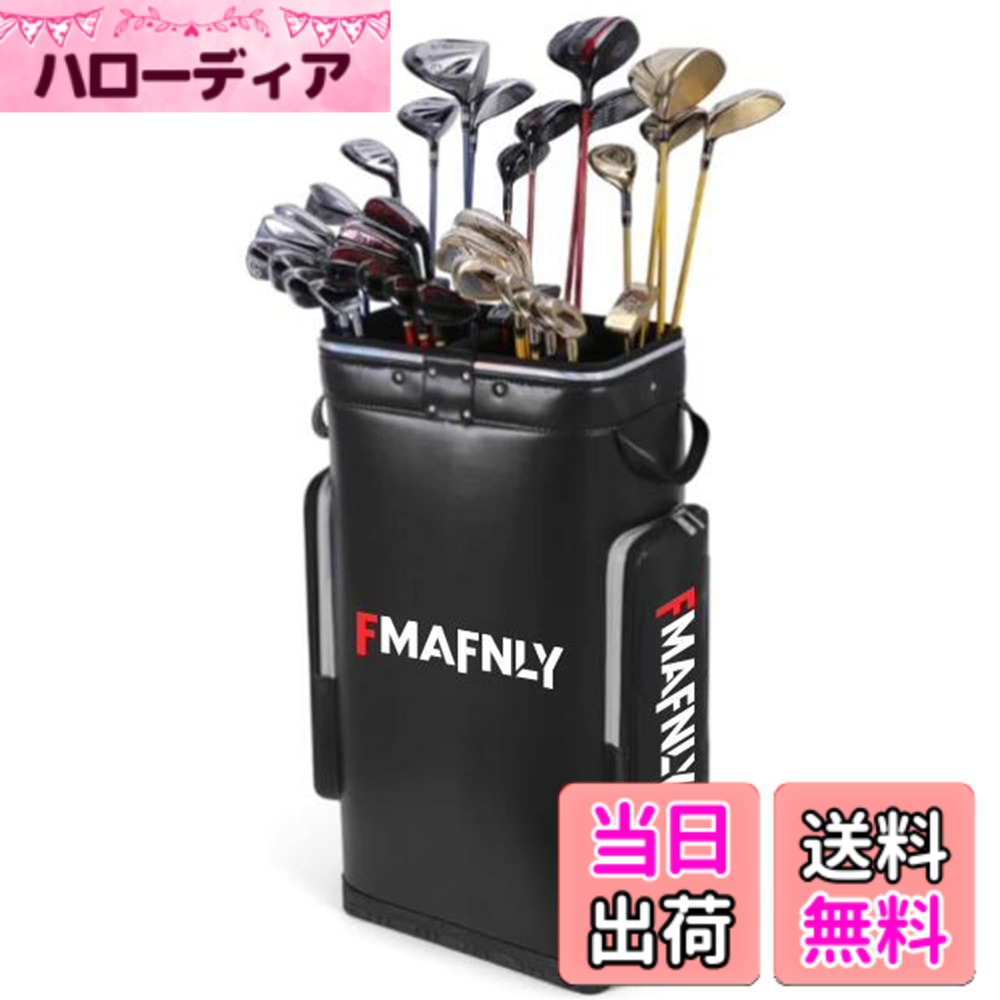【貨物輸送無料】FMAFNLY ゴルフ野球クラブ入れもの ゴルフ野球クラブ照明ランプ 室内外 野球クラブ入れもの 30本用 精神的な統合不必要 納める セルフ照明ランプ 大静電容量 照明ランプ式 パターゴルフ 黒いこと