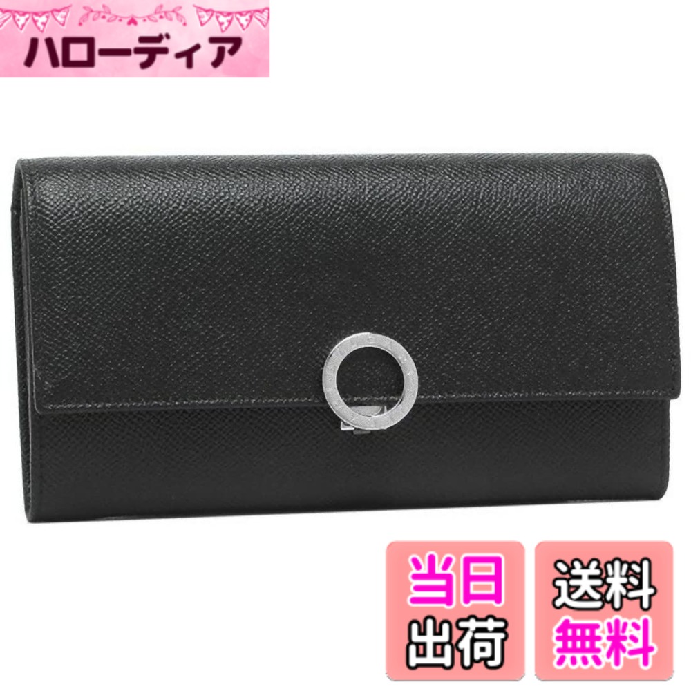 【送料無料】[ブルガリ]長財布 30414 BVLGARI BVLGARI [並行輸入品] 色：ブラック、サイズ：Free Size｜ハローディア店