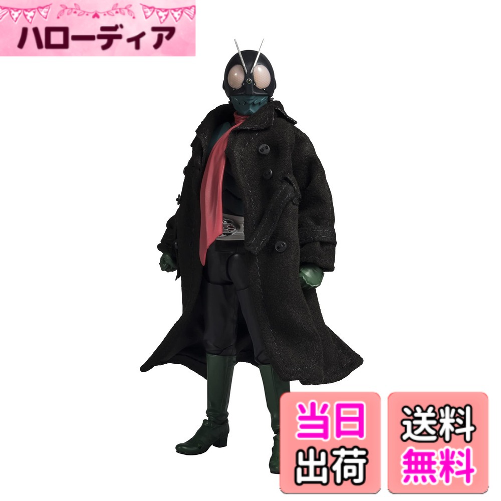 【送料無料】S.H.フィギュアーツ 仮面ライダー(シン・仮面ライダー) 約145mm PVC&ABS&布製 塗装済み可動フィギュア 色：ブラック、サイズ：5.7 inches｜ハローディア店