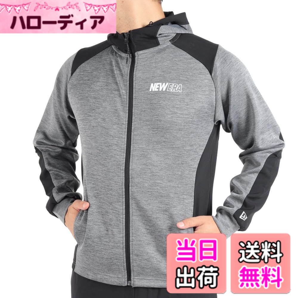 【送料無料】ニューエラ（NEW ERA） PA ウォームアップジャケット 13870612 色：チャコールグレー、サイズ：M｜ハローディア店