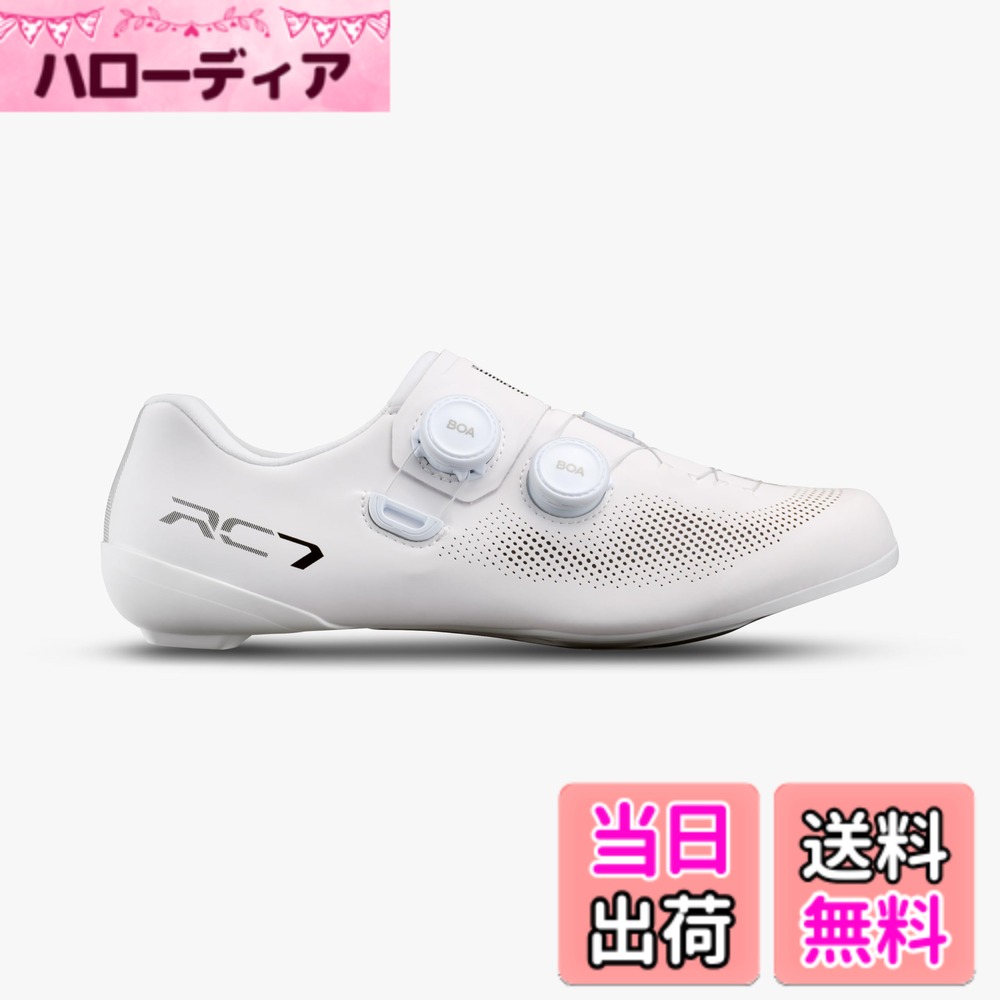 【送料無料】[シマノ] SH-RC703M サイクリングシューズ 色：ホワイト、サイズ：28.0 cm｜ハローディア店