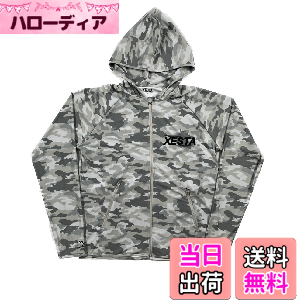 【貨物輸送無料】ゼスタ(Xesta) XESTA 混雑時パーカー 薄墨色合鴨x黒いこと L 色：薄墨色合鴨x黒いこと、大きさ：L