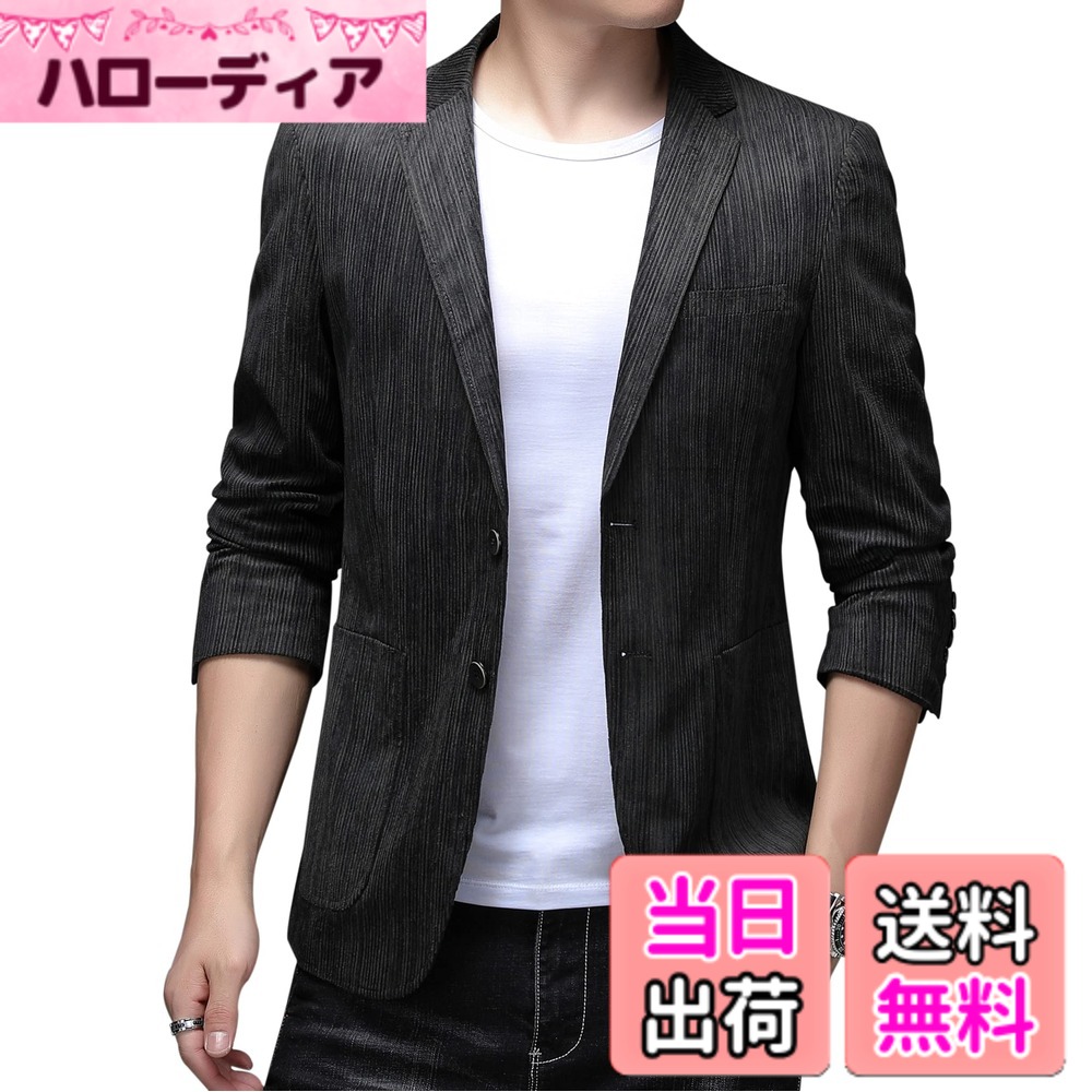 【貨物輸送無料】[FHLHY] テーラードジャケット メンズ 細身 長袖 背広上衣 心地好い 商行為 今めかしい おおきい大きさ 色：緑であること 3397、大きさ：4XL