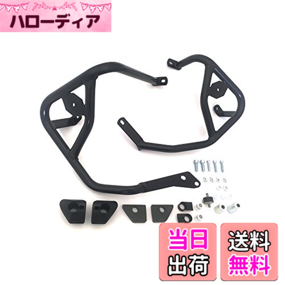 【送料無料】ヘプコ&ベッカー(Hepco&Becker) エンジンガード 車種専用 Z650RS(22-25)/Z650(17-25) ブラック 1セット 5012527-0001 色:ブラック/シルバー|ハローディア店