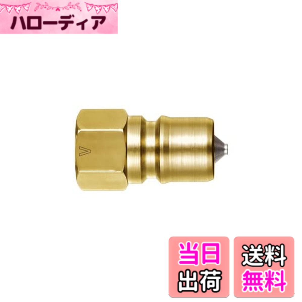 【送料無料】日東工器(Nitto Kohki) SP-VカプラTypeA 3P-V-A BRASS HNBR