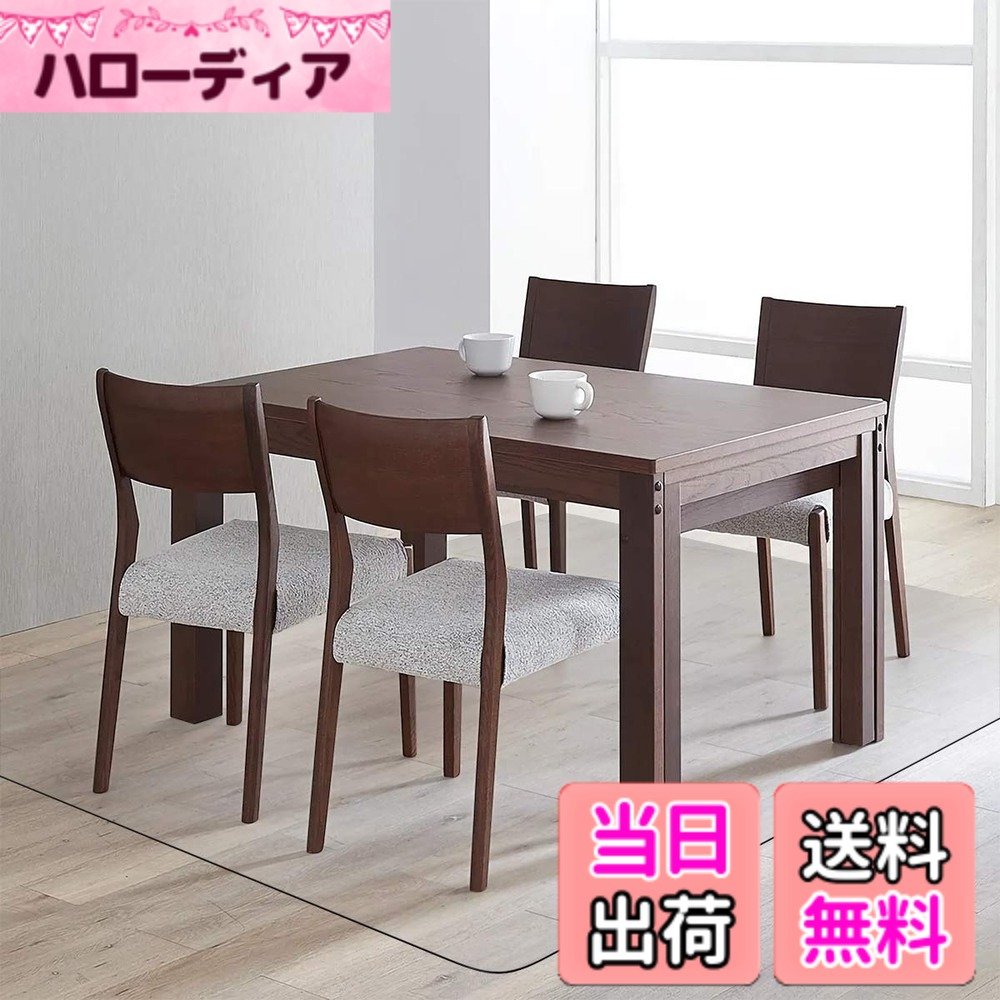 【送料無料】キッチンマット クリア PVC 60x240cm 大判 厚さ1.5mm クリアマット 台所マット 透明マット ソフト 撥水 おしゃれ 汚れ防止 お手入れ簡単 床暖房対応 滑り止め 色：透明、サイズ：180*180-NEW