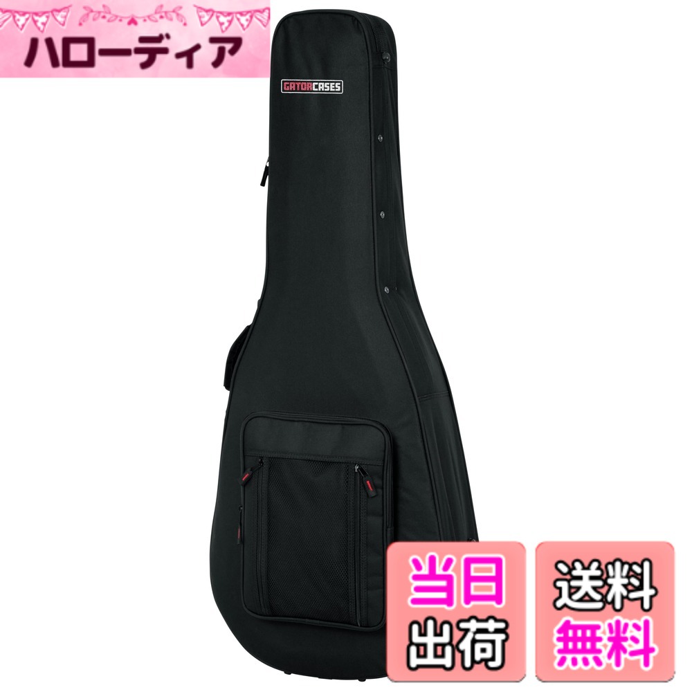 【送料無料】GATOR ゲーター アコースティックギター用 軽量セミハードケース GL Guitar Series EPS製 GL 【国内正規品】 色：ブラック｜ハローディア店