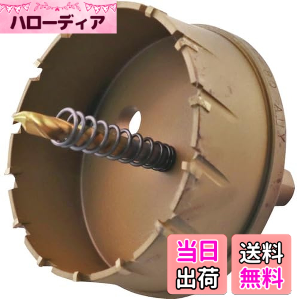 【送料無料】エビ 超硬ホルソー サイズ：刃径(mm):80