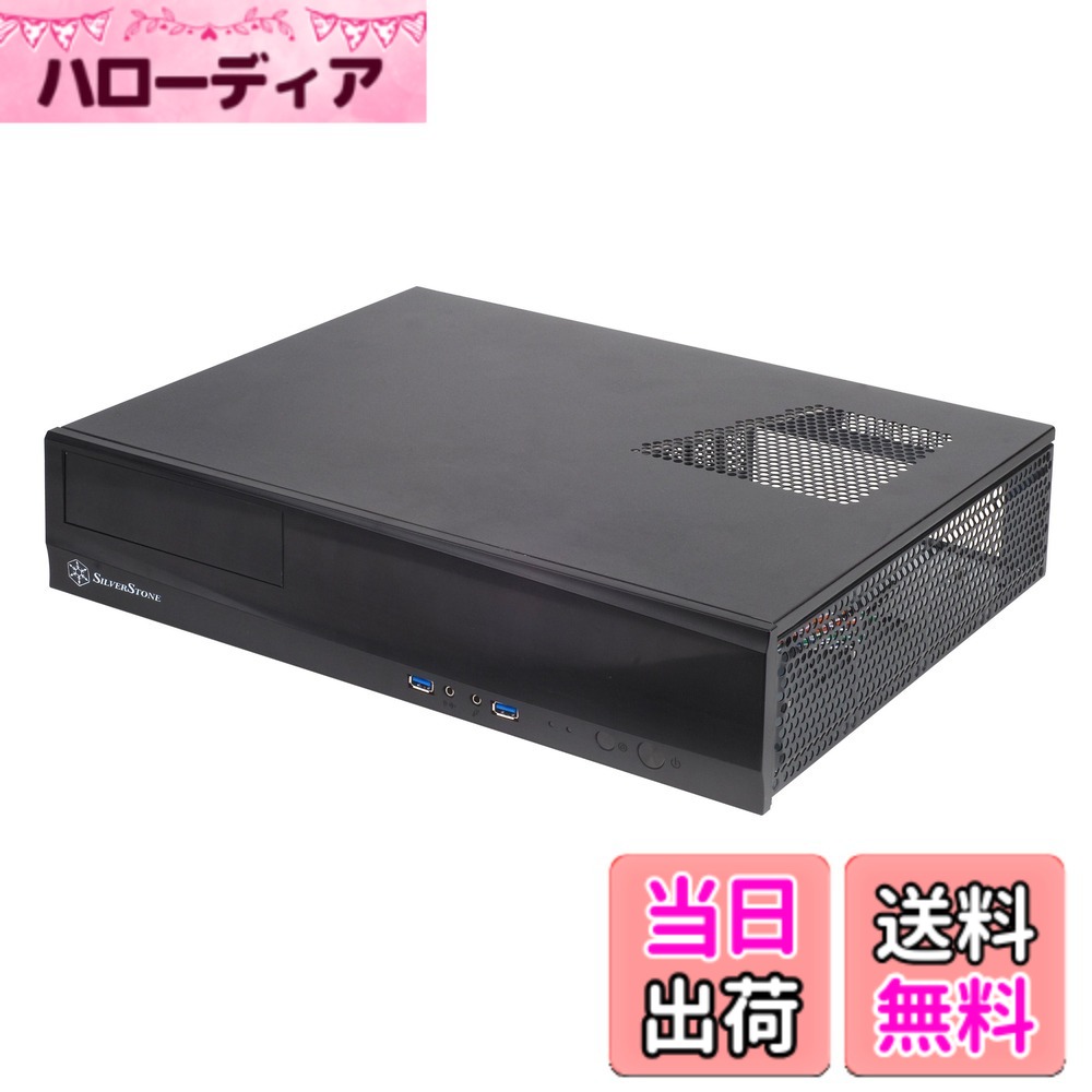 【貨物輸送無料】Silver Stone Milo続きもの か細いHTPC入れもの SST-ML03B 色：黒いこと