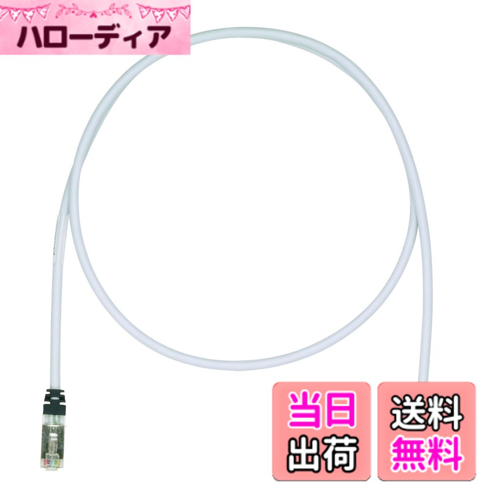 【送料無料】パンドウイット シールド LANケーブル CAT6A プロ仕様 各色 STP6X 色:ライトグレー、サイズ:15m|ハローディア店