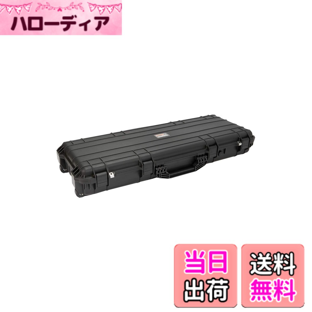 【貨物輸送無料】TRUSCO(トラスコ) プロテクターツールケース 色：黒いこと、大きさ：ロングM