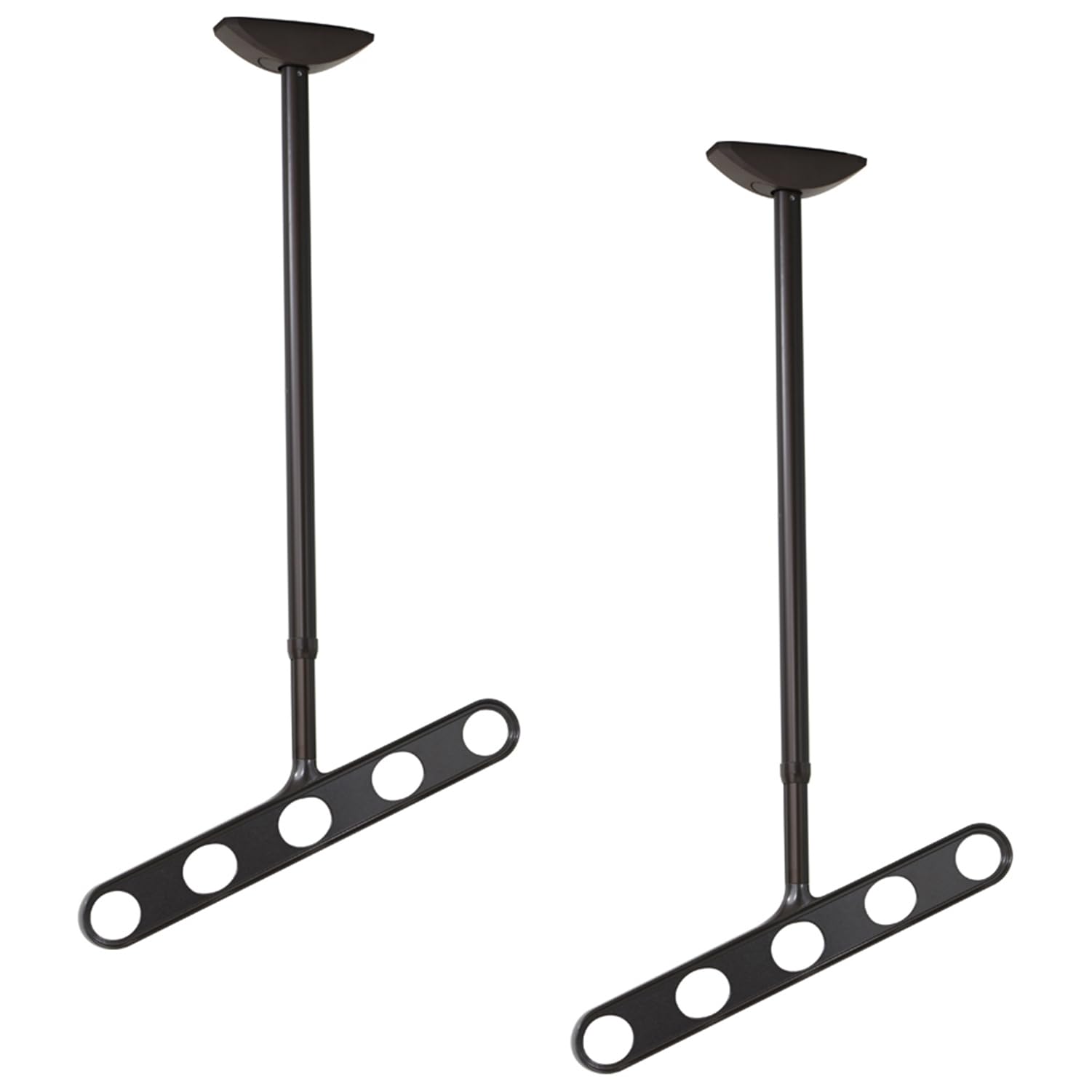 【送料無料】川口技研 軒天用物干し ホスクリーンZA/ZAN型 色：ダークブロンズ、サイズ：92cm~120cm