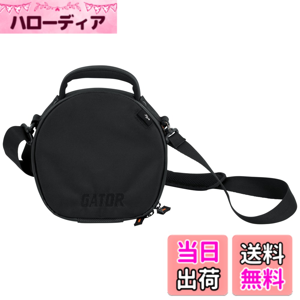 【送料無料】Gator Cases ゲーター キャリングバッグ ヘッドホン/アクセサリー用 ナイロン製 G-CLUB Series G-CLUB-HEADPHONE [ショルダーストラップ付属] 【国内正規品】 色：ブラック、サイズ：8.75\