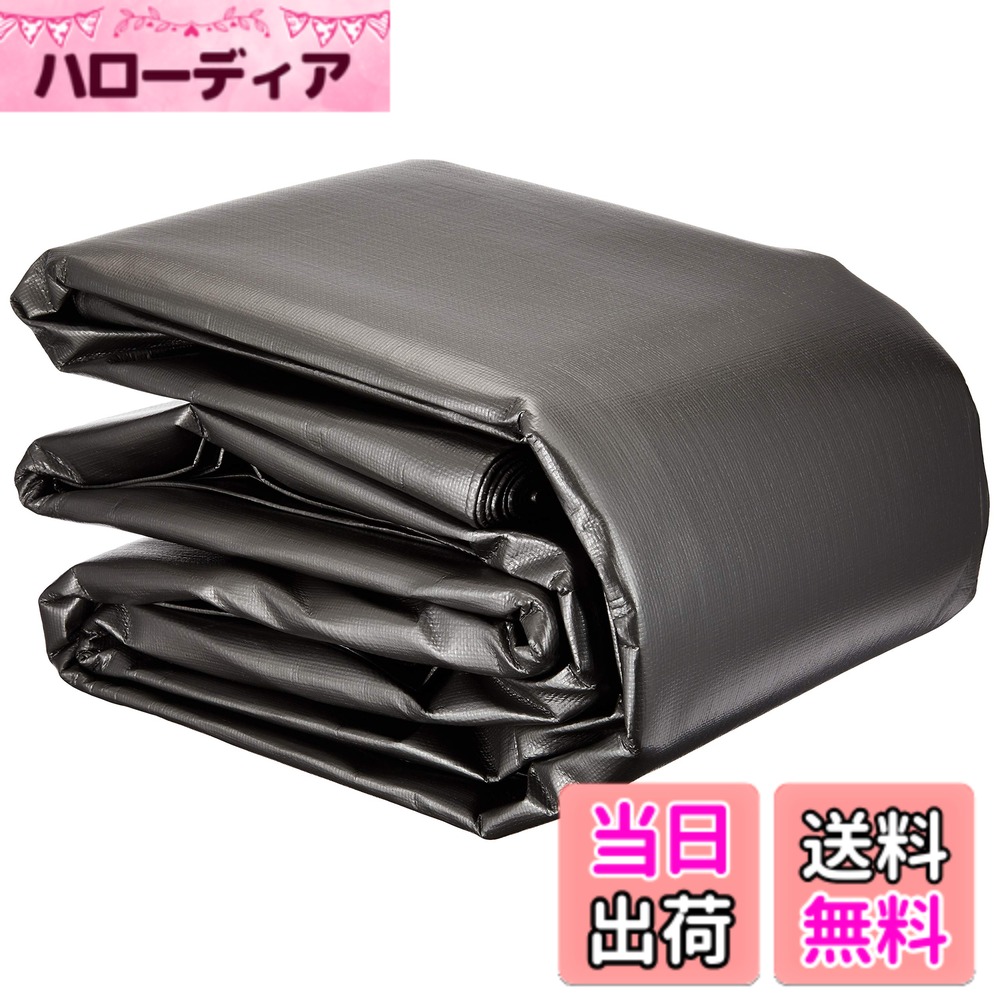 【送料無料】TRUSCO(トラスコ) エコ超厚手UVシート #5000 色：メタリックシルバー、サイズ：3.6x5.4m