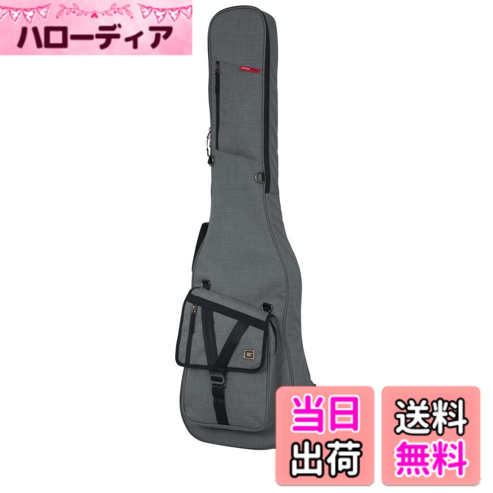 【送料無料】GATOR ゲーター エレキベース用 ギグバッグ Transit Series GT-BASS 【国内正規品】 色：グレー