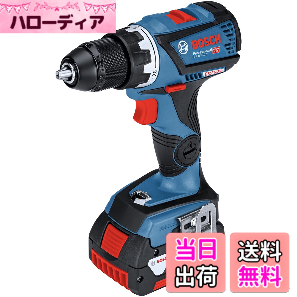 【送料無料】ボッシュ(BOSCH) 18Vコードレスドライバードリル