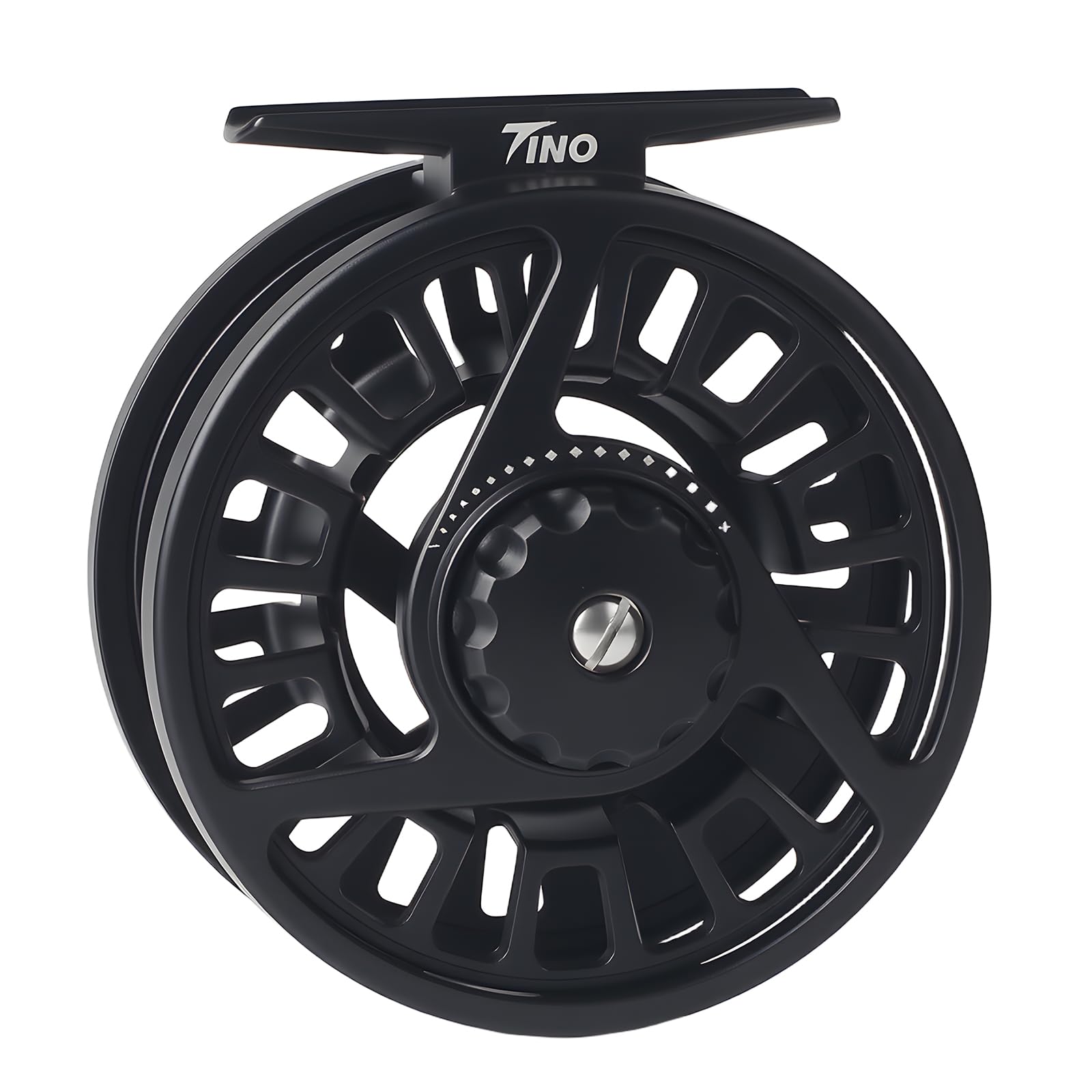 【送料無料】M MAXIMUMCATCH Maxcatch TINO 大アーバーのフライフィッシングリール フライリール 色：ブラック、サイズ：5/6 wt