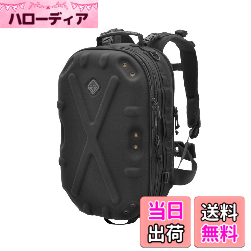 【貨物輸送無料】[ハザード4] 写真機背嚢 写真機/ド貸し付け金用 うしろ側容器に並べる Pillbox-Optics Shell-Pack 色：黒いこと、大いさ：並大抵