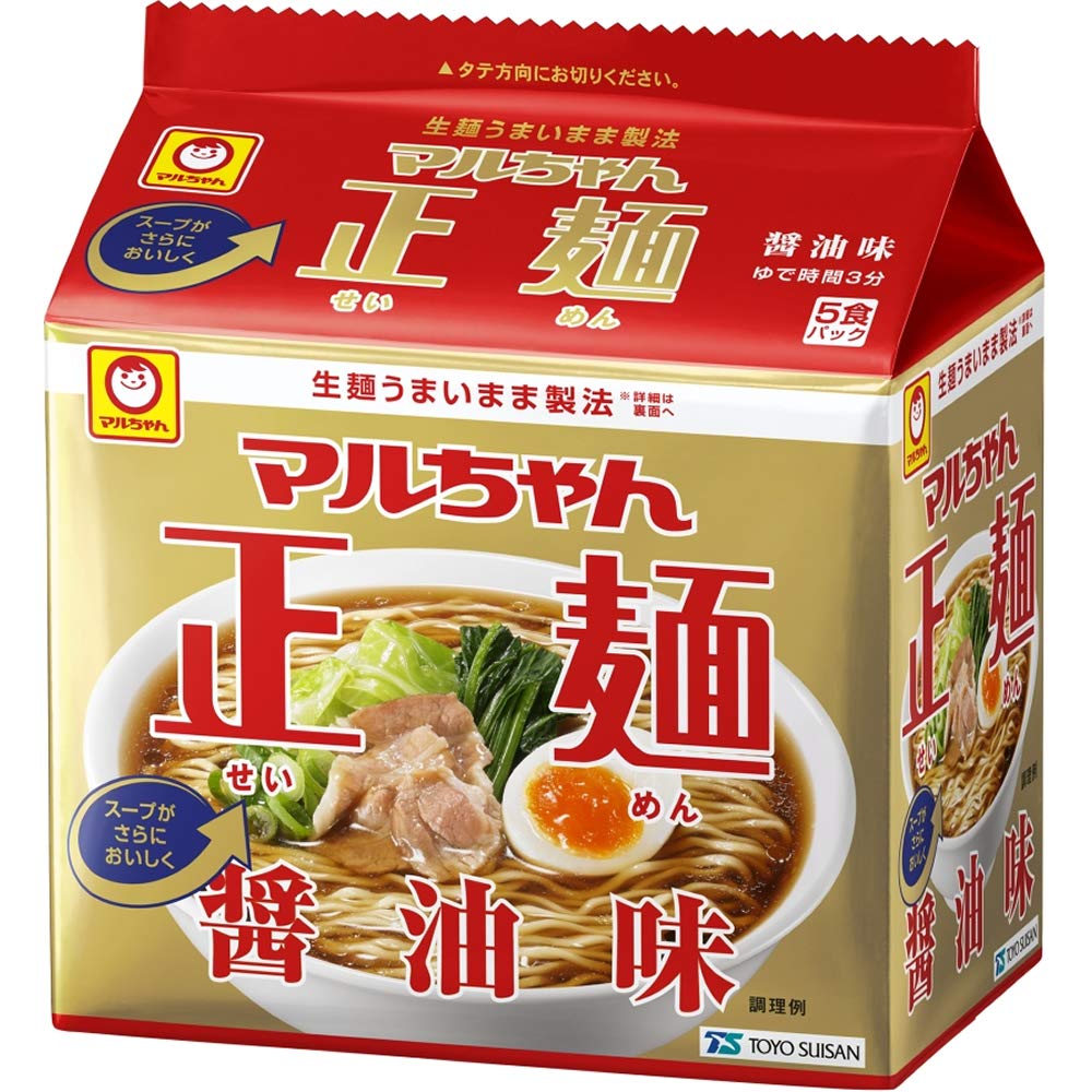 【送料無料】マルちゃん正麺 5食x6個 サイズ：105グラム (x 30)