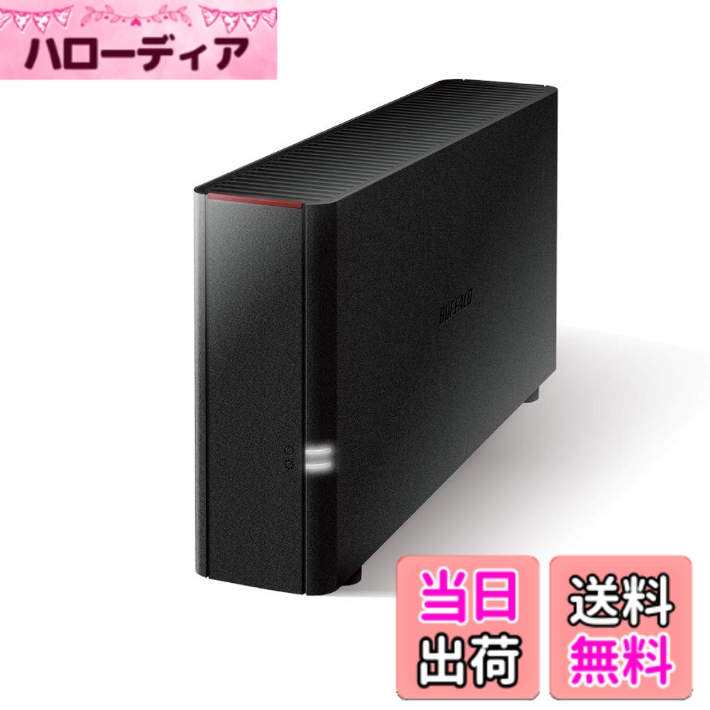 【貨物輸送無料】BUFFALO NAS 1運転 色：黒いこと。、大きさ：3結核症