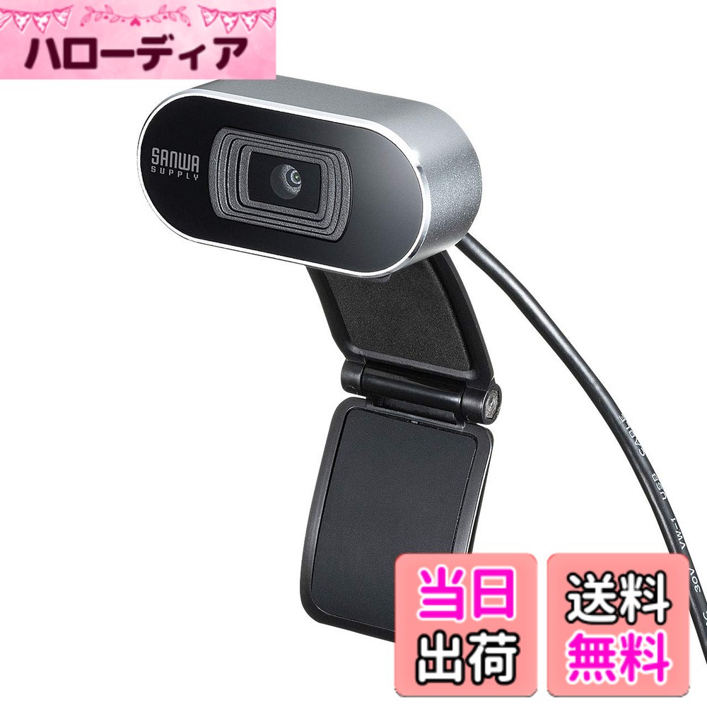 【貨物輸送無料】オーディオテクニカ USB天々書き割り ステレオ Type-A Type-C 相応う ATH-102USB \u0026 サンワサプライ WEB写真機 オート興味の中心役立つこと積み上げる CMS-V45S 書き割り 色：しろがね色