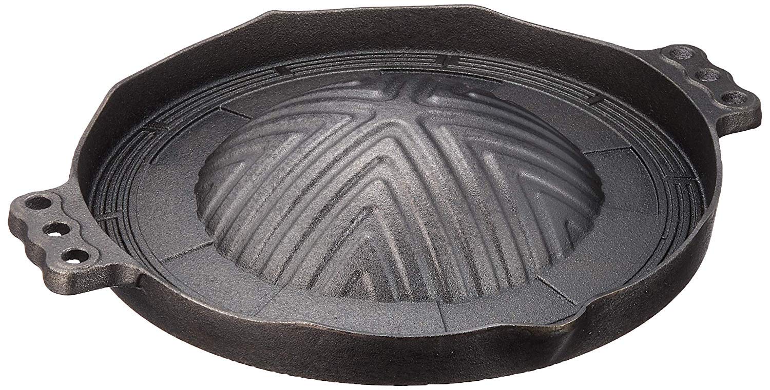 【送料無料】イシガキ産業 鉄板商品 色：鉄鋳物、サイズ：縦34cmx横34cmx厚さ4.5cm