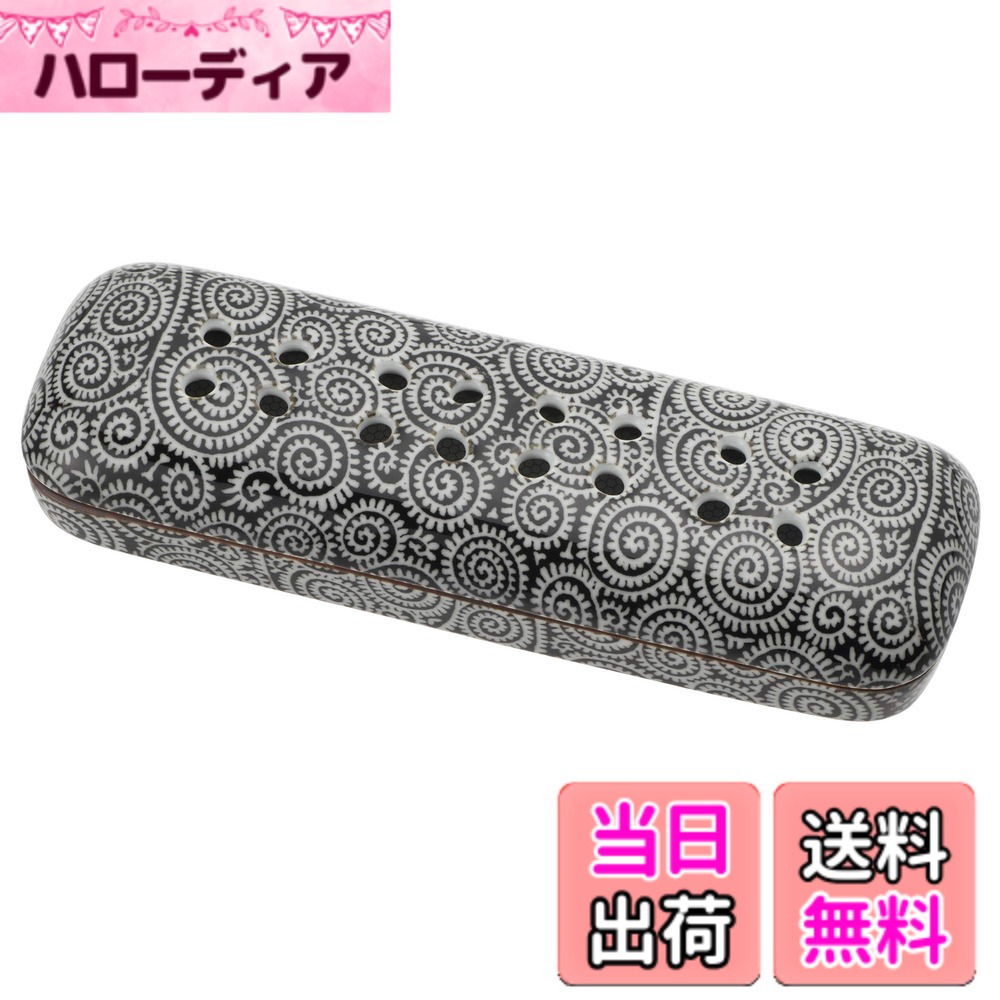 【貨物輸送無料】サンメニー 取り替えっこ用 網 小 寝かせる 線香皿 用 金属元素網 日本製 室内装飾に馴染む 今めかしい お 香 線香 焼香 はたご屋観念 仏具 今日このごろ仏壇 お仏壇 小 専用 お供え お焼香 線香立て インセンスホルダー コ 色：07) たこ唐草、大きさ：2) 大 6.5x19.8x高さ3.6糎