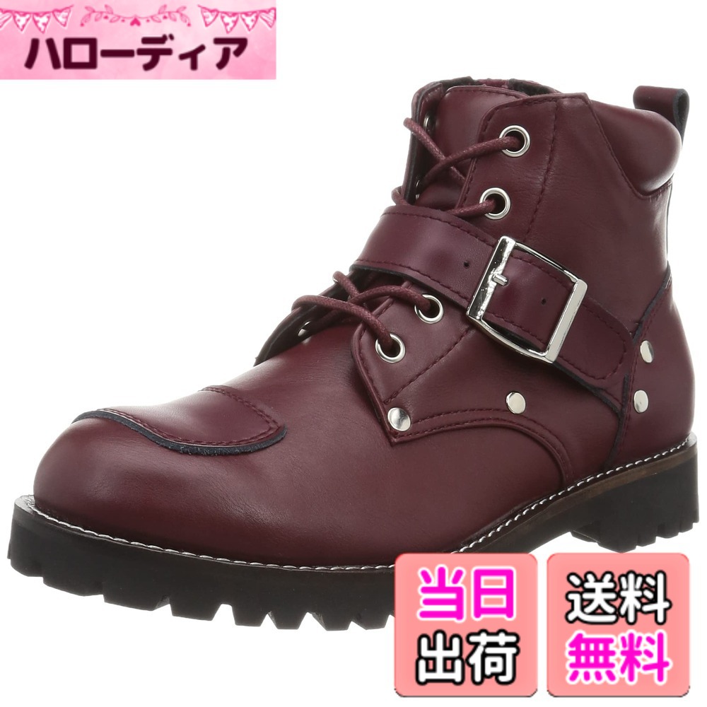 【送料無料】南海部品 PUワークブーツII NTB-38 色：ワインレッド、サイズ：26.0 cm