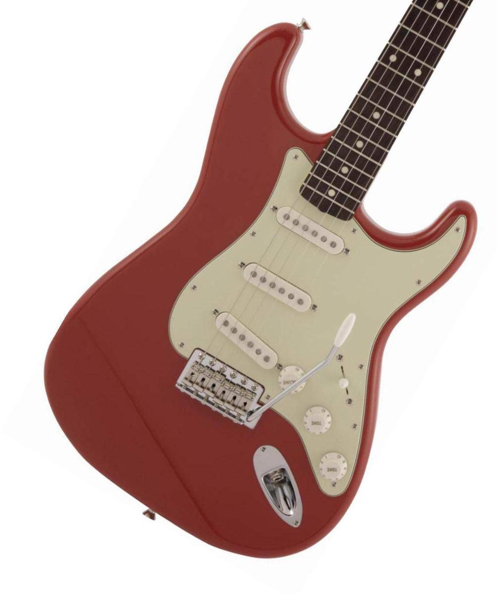 【送料無料】Fender エレキギター Made in Japan Traditional 60s Stratocaster, Rosewood Fingerboard 色：フィエスタレッド