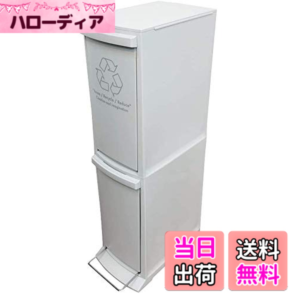 【送料無料】AZUMAYA ダストボックス 色：グレー、サイズ：2D