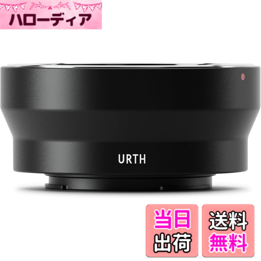 【送料無料】Urth マウントアダプター (Micro Four Thirds (M4/3)カメラマウント 変換) カメラ用アダプター マウント変換/反射防止 サイズ:Olympus OM|ハローディア店