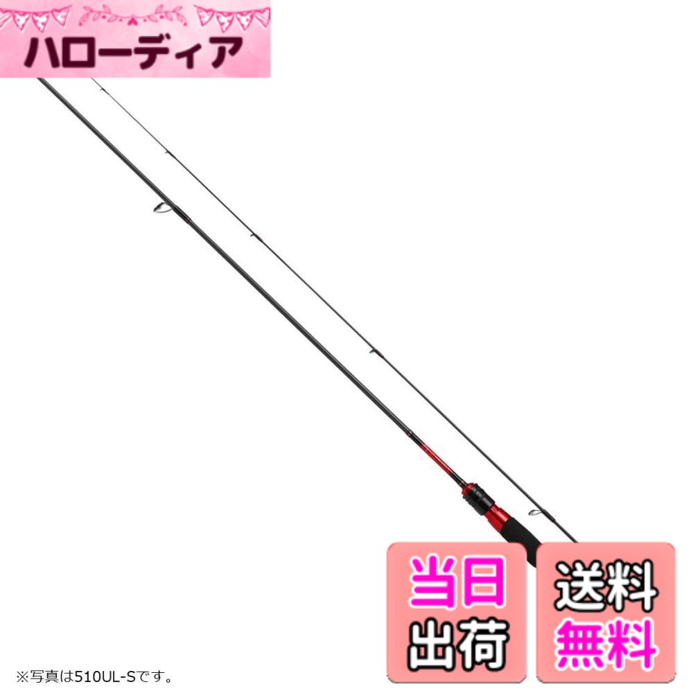 【送料無料】ダイワ(DAIWA) アジングロッド 月下美人 アジング 色：ブラック、サイズ：(m):1.65