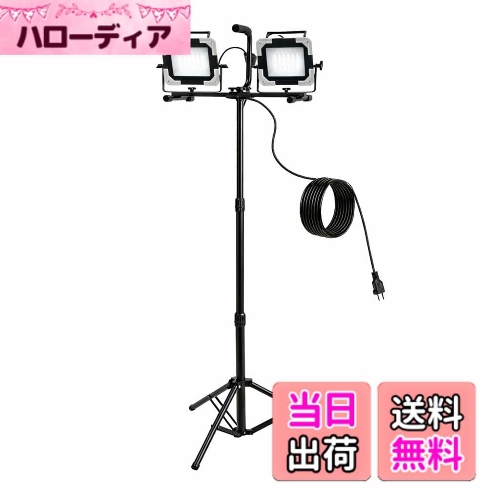 【送料無料】高儀 EARTH MAN LEDワークライト 色:ブラック、サイズ:30W|ハローディア店