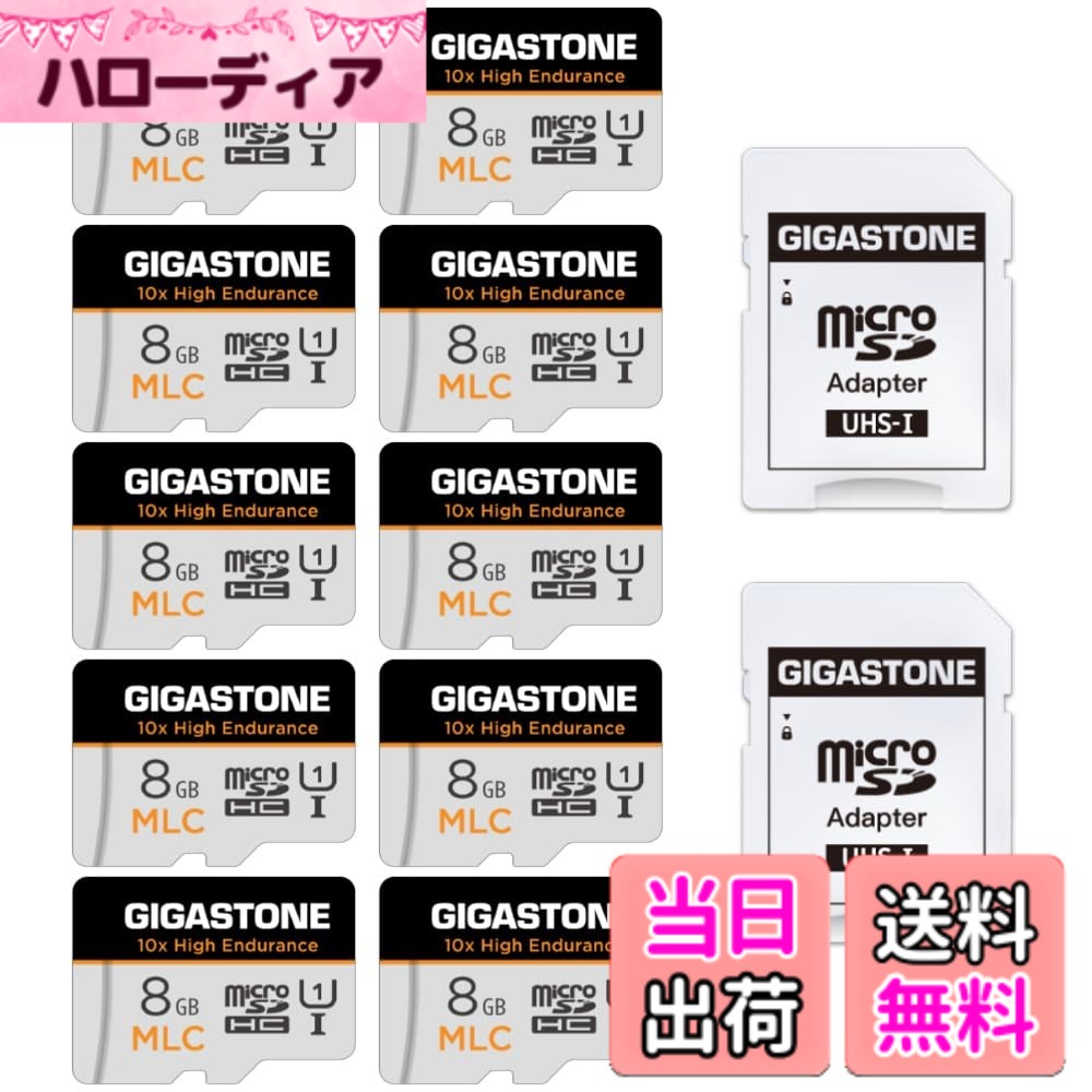 【貨物輸送無料】MSD-High Endurance Group 1 色：8GB High Endurance 10-Pack
