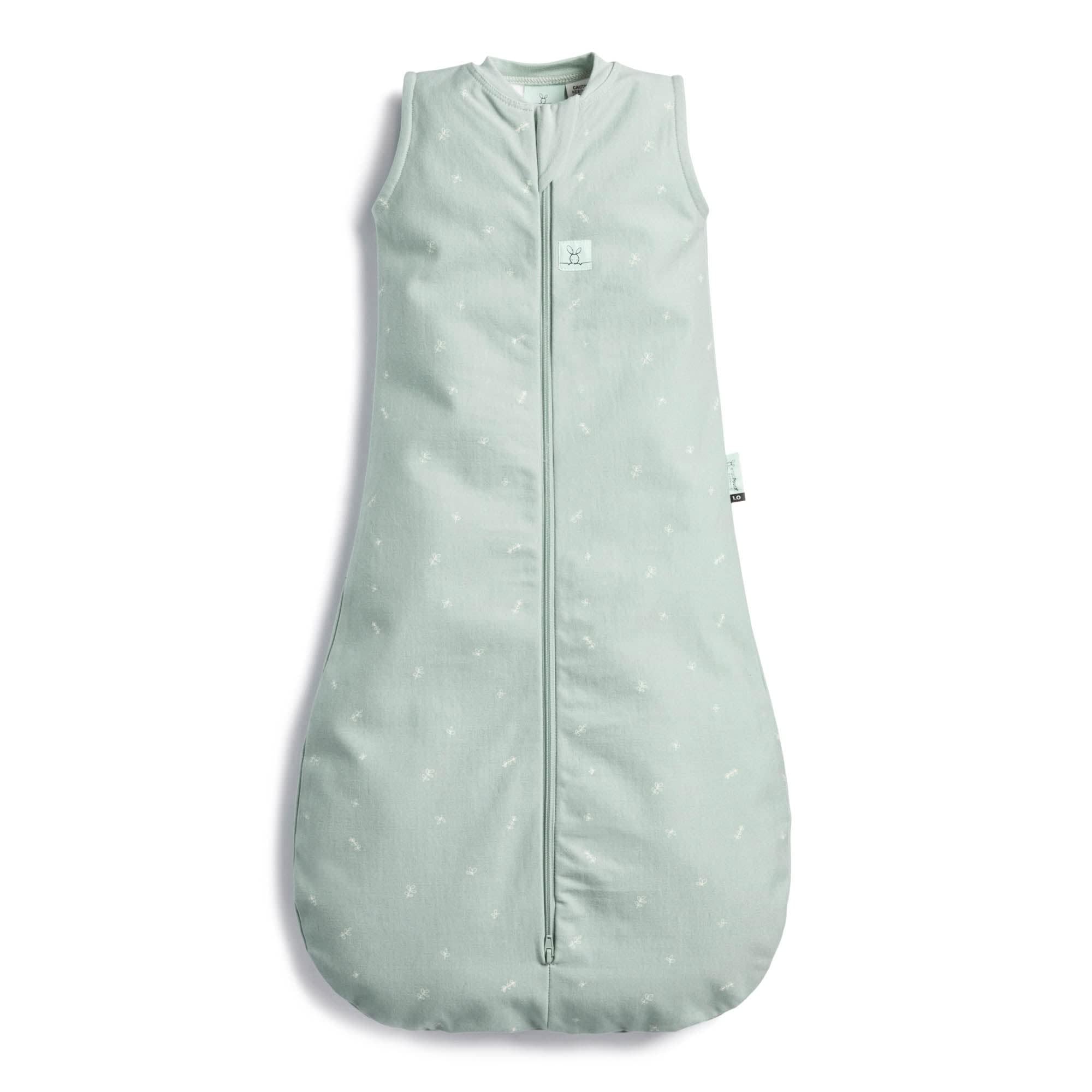 【送料無料】[ergoPouch] エルゴポーチ ジャージースリーピングバッグ Jersey Sleeping Bag 【正規品】 スリーパー 色：セージ、サイズ：8-24M : 3.5 TOG｜ハローディア店