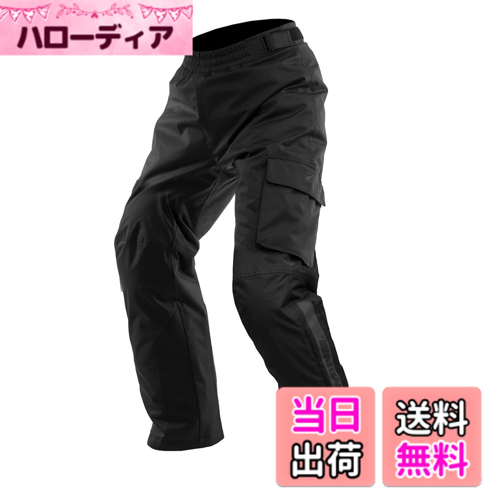 【送料無料】[コミネ] バイク用 PK-916 PK-9161 プロテクションオーバーパンツ 色：Neo Black、サイズ：4XLB｜ハローディア店