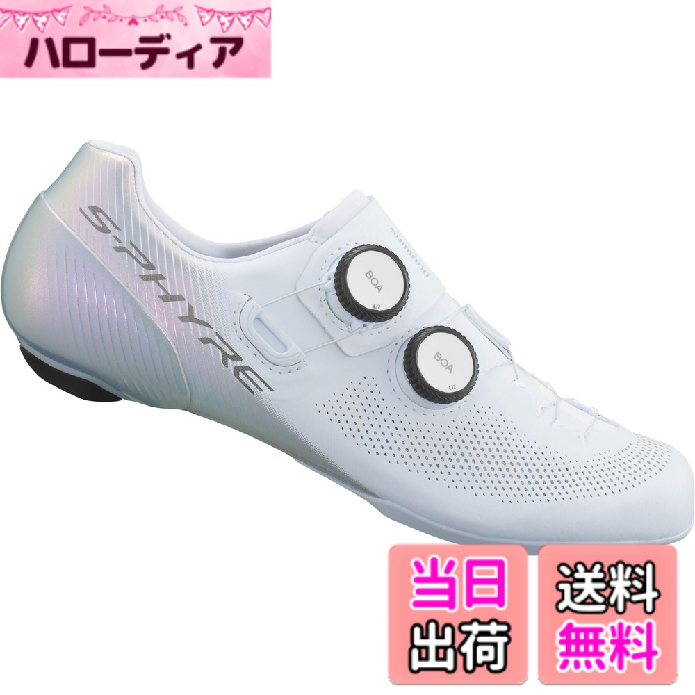 【送料無料】シマノ(SHIMANO) サイクリングシューズ SH-RC903 S-PHYRE 色:ホワイト、サイズ:48(30.5cm)|ハローディア店