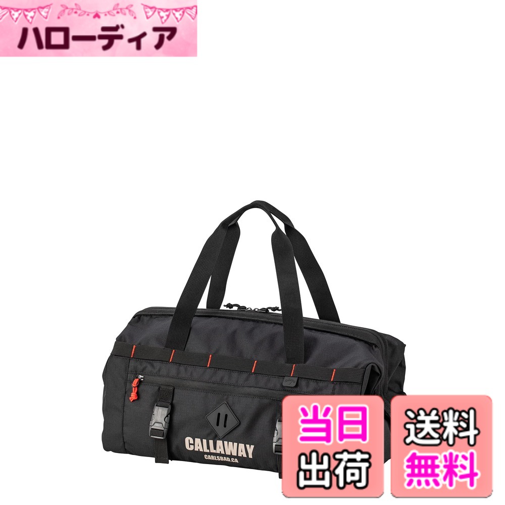 【送料無料】キャロウェイ(Callaway) ダッフルバッグ LAIDBACK DUFFLE BAG 23 メンズ 色：ブラック、サイズ：22x29.5x13｜ハローディア店