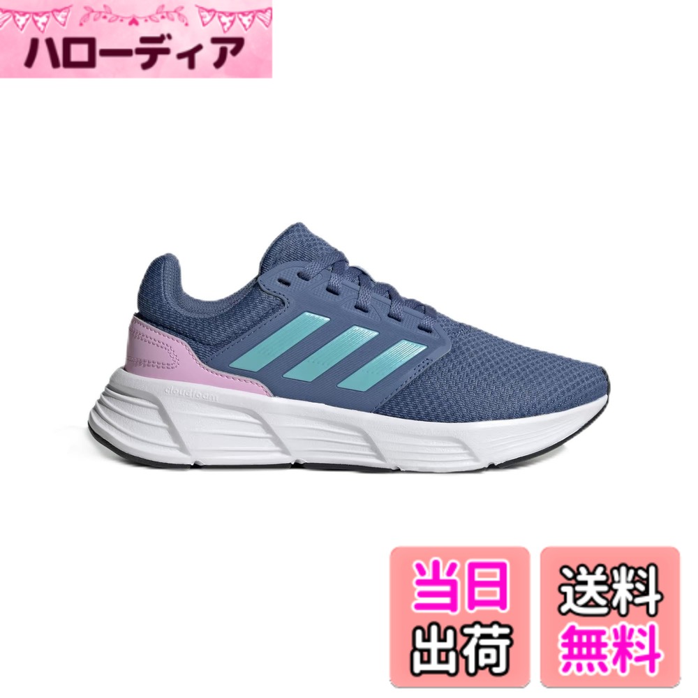 【送料無料】[アディダス] ランニングシューズ ギャラクシー 6 GX7256 メンズ 色：クルーブルー/ライトアクア/ブリスライラック(IE1991)、サイズ：25.0 cm｜ハローディア店