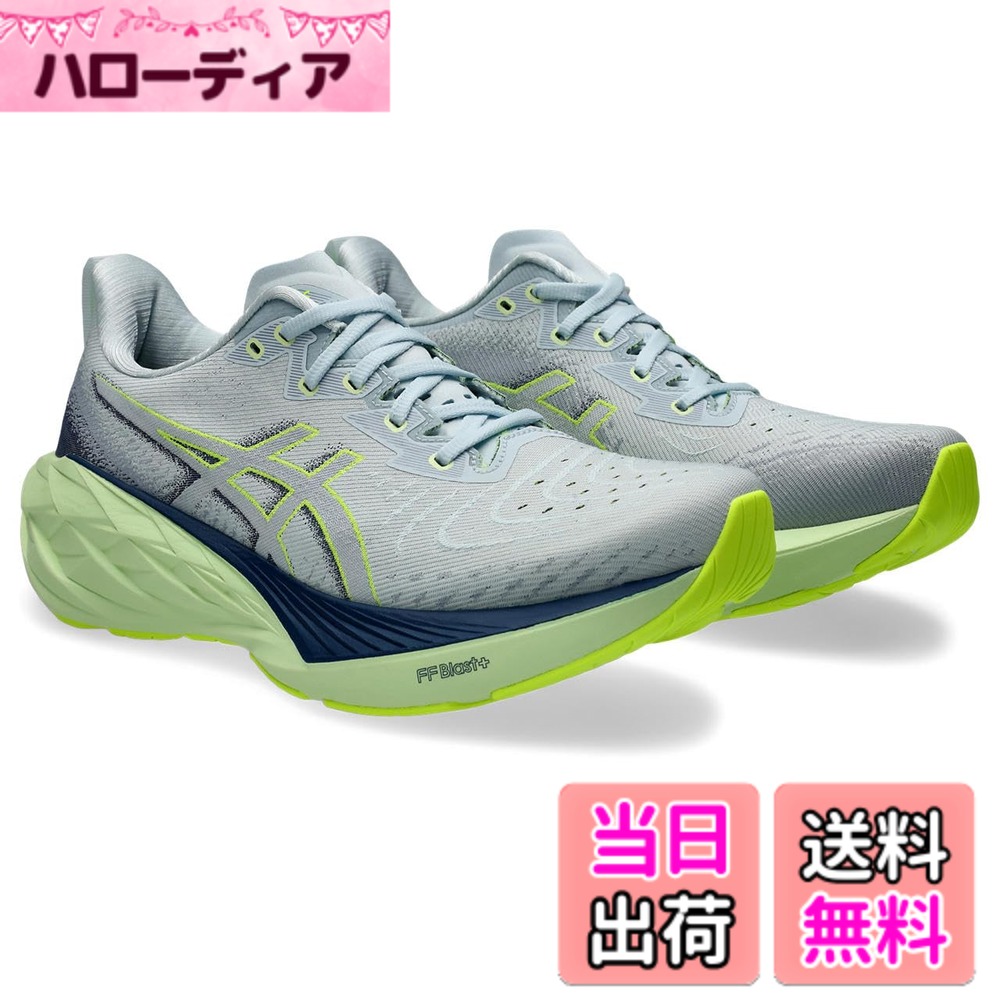 【送料無料】asics(アシックス) メンズ NOVABLAST 4ランニングシューズ 色:022(クール グレー/ブルー エクスパンス)、サイズ:30.0 cm 2E|ハローディア店