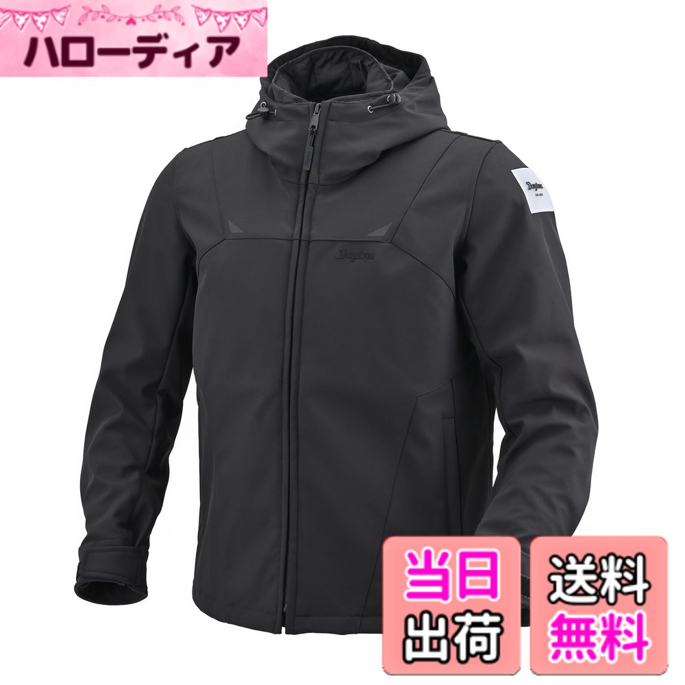 【送料無料】デイトナ(Daytona) バイク ジャケット 春秋冬 防寒 CE規格 ソフトプロテクター付属 防風 オールシーズン 色：[DJ-015]ブラック、サイズ：M｜ハローディア店
