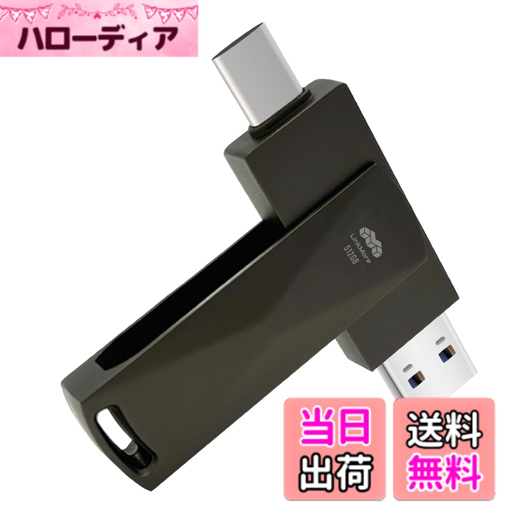 【送料無料】LinkMore SSD 外付け NR770 / NR-P50 サイズ:512GB|ハローディア店