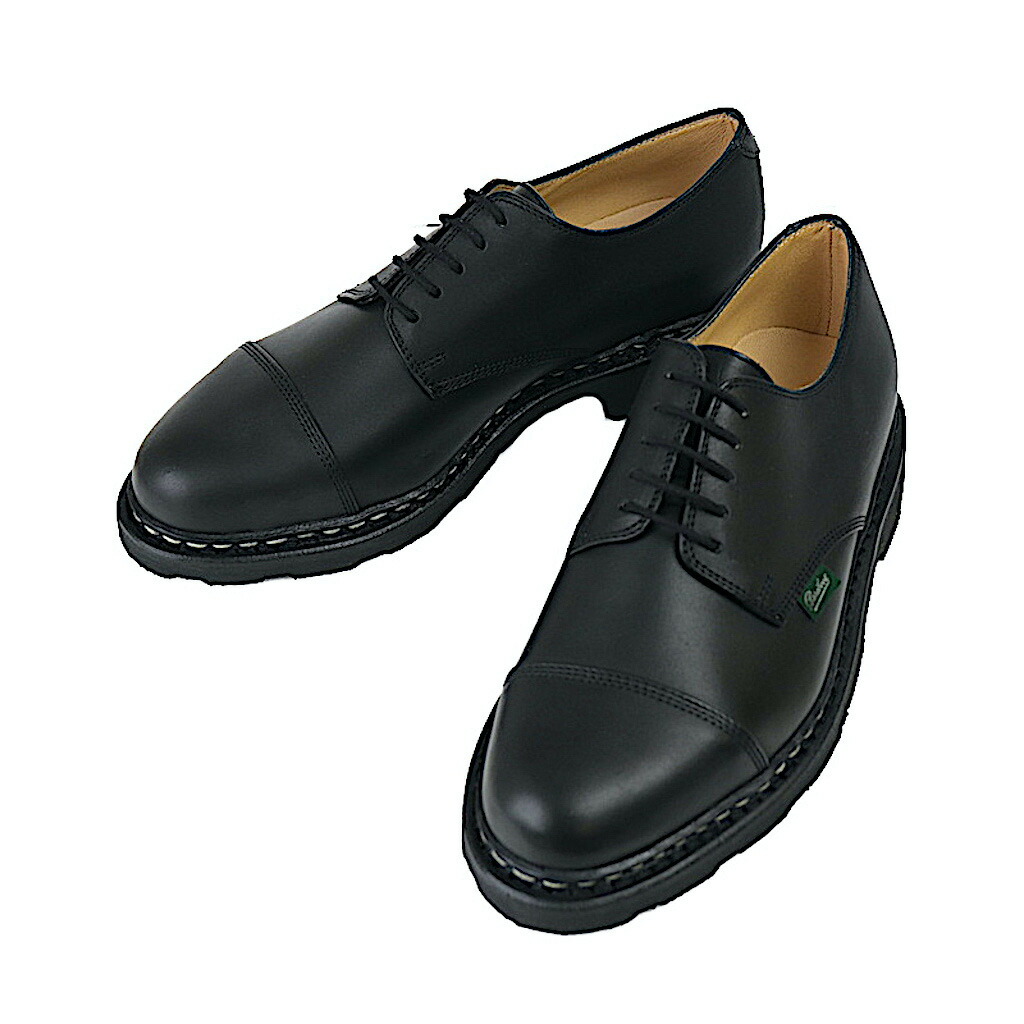 楽天市場】PARABOOT パラブーツ 703812 ARLES BLACK アルル ブラック