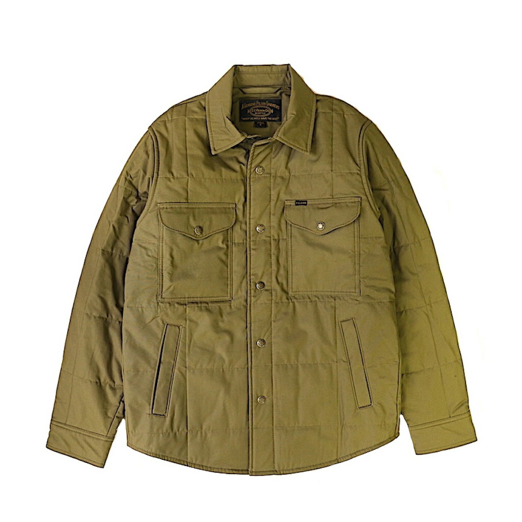 FILSON ライトアウター　シャツジャケット　新品 20263392_olv_9a.jpg
