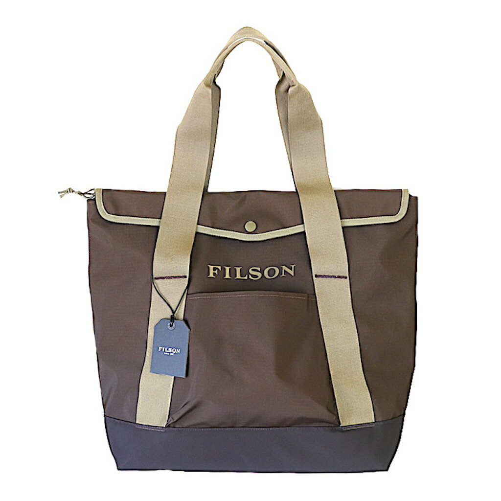 FILSON フィルソン キャンバス トートバッグ ウィズ ジッパー