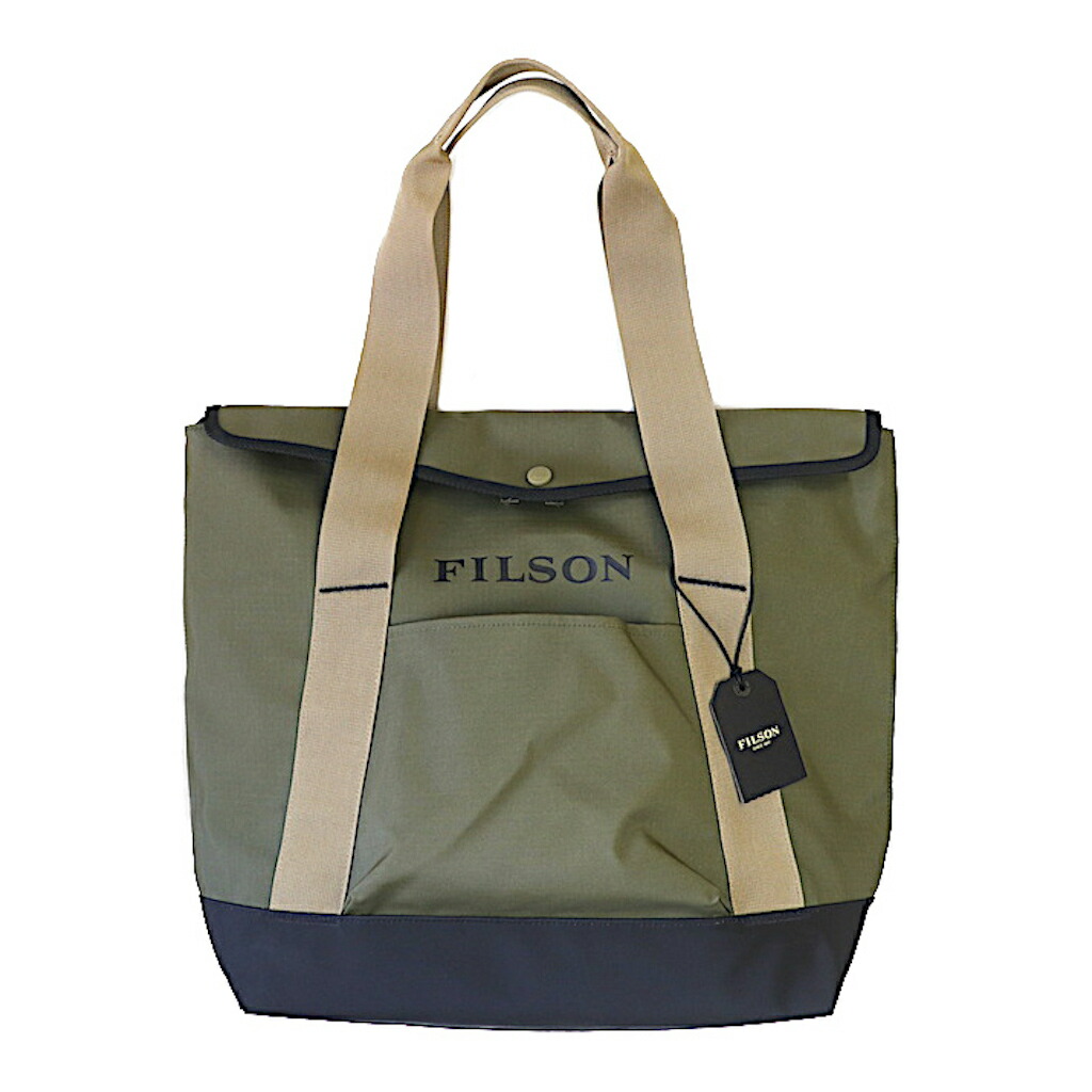filson フィルソン トートバッグ FILSON/フィルソンTOTE BAG with ZIPPER ジップトートバッグ