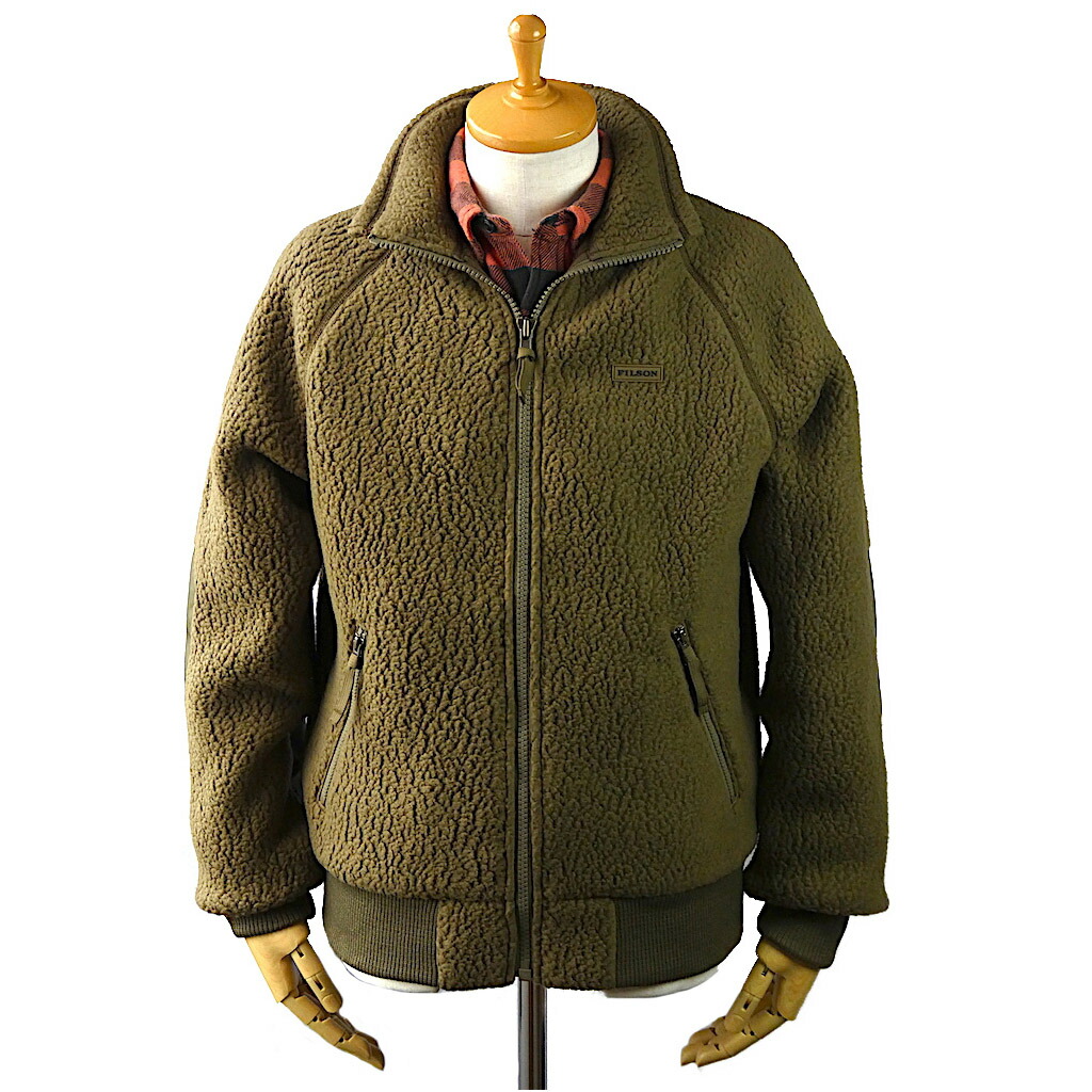 楽天市場 Filson フィルソン Sherpa Fleece Jacket Marsh Olive メンズ シェルパ フリース ジャケット 年 秋冬新入荷商品 Hemingway