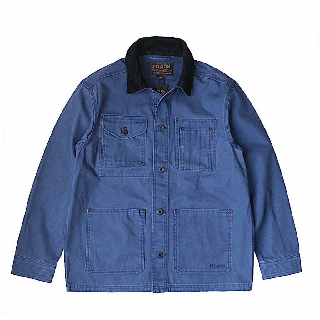 FILSON フィルソン 20307431 RUSTIC CANVAS BARN COAT ラスティック キャンバス バーン コート インディゴ フィールドジャケット 2026年 春夏モデル