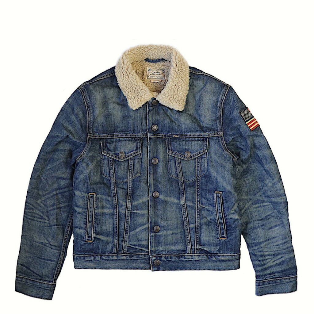 POLO Ralph Lauren ラルフローレンのデニムジャケット POLO RALPH LAUREN ポロ ラルフローレン インディゴ デニム