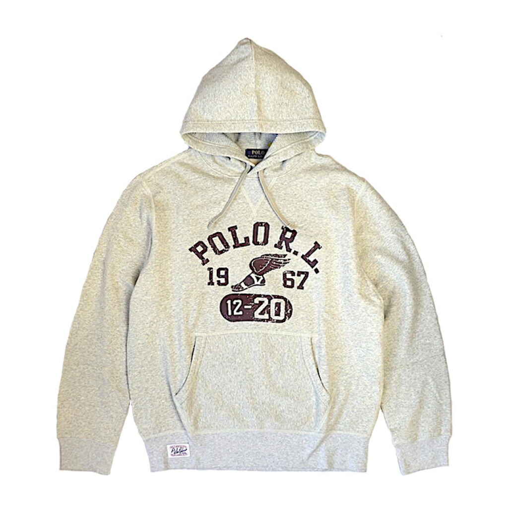 パリネコポロ　ラルフローレン　袖ロゴ　パーカー リラックスド フィット ロゴ フリース フーディ（パーカー）｜POLO